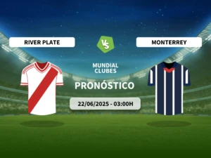 Pronóstico River Plate vs Monterrey (22/06/2025)
