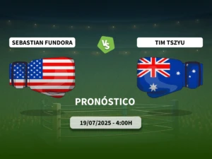 Pronóstico combate Sebastian Fundora vs Tim Tszyu (19/07/2025)