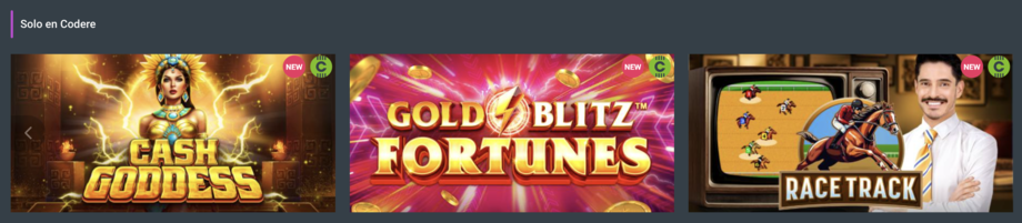 slots exclusivas codere casino