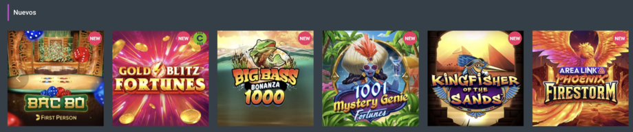 slots nuevas en codere casino