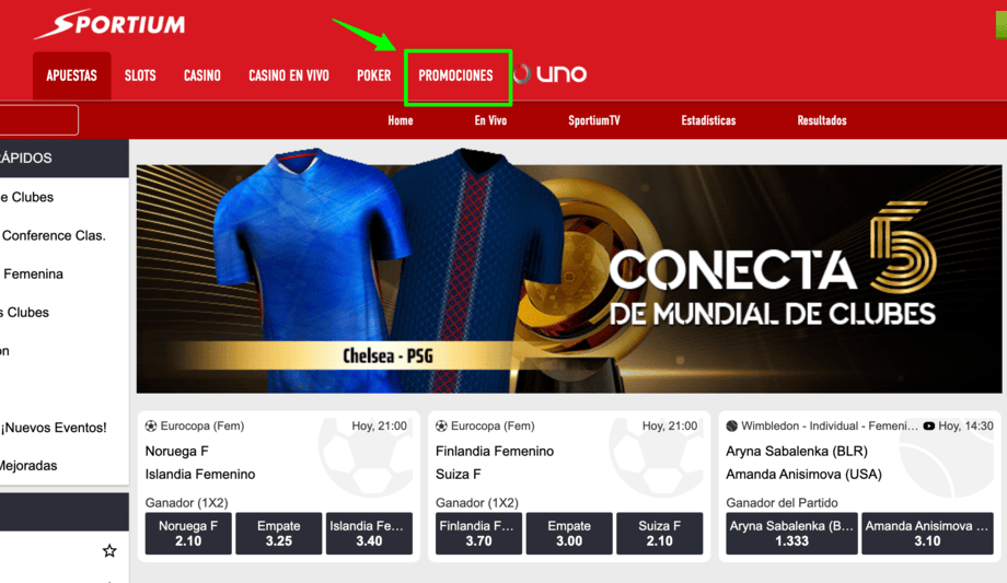 club sportium paso 1