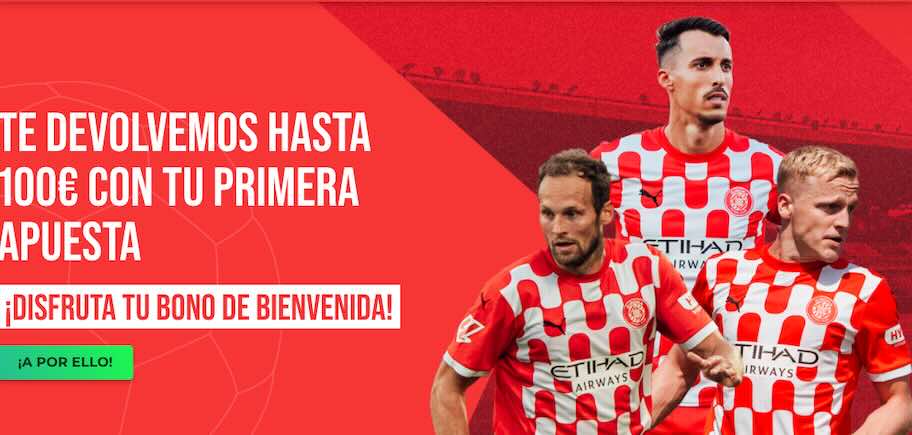 Imagen bono de bienvenida de apuestas de Olybet