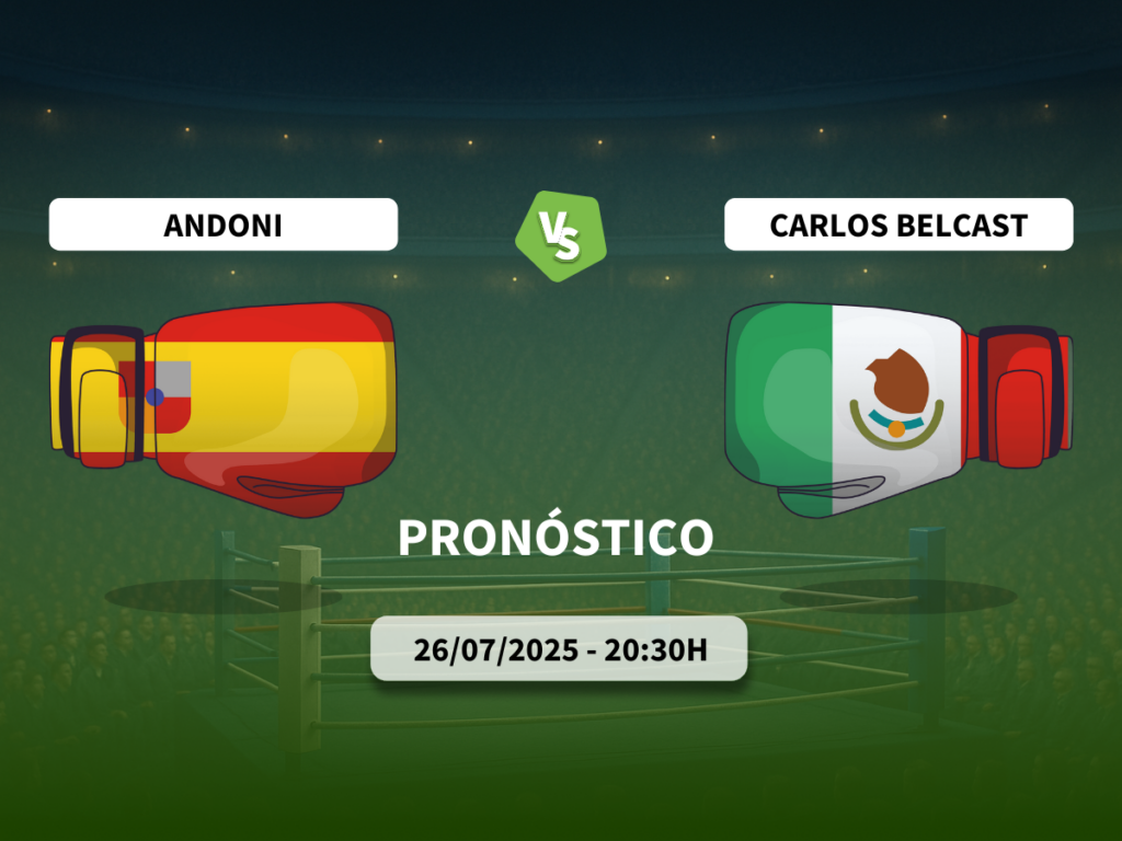 Pronóstico Andoni vs Carlos Belcast de La Velada del Año V