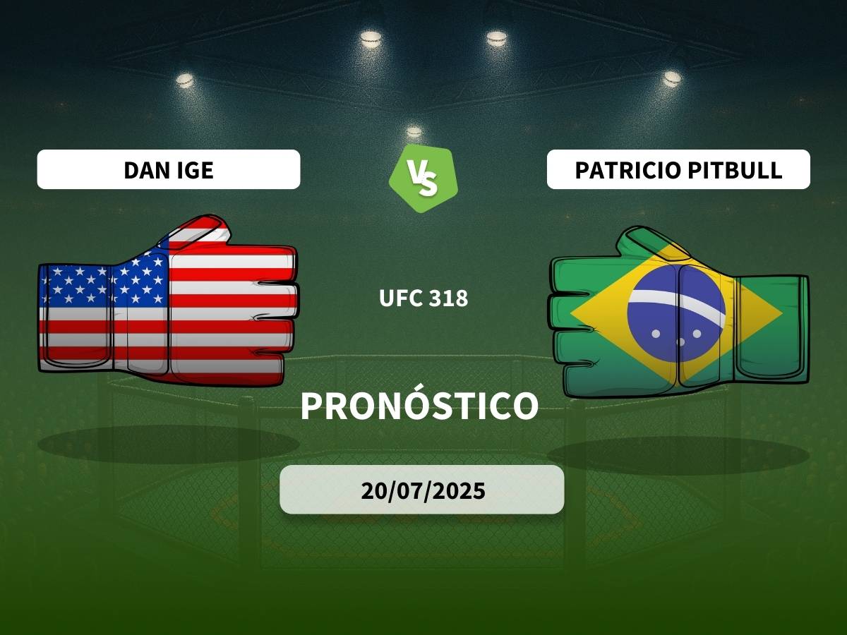 Pronóstico Dan Ige vs Patricio Pitbull de la velada UFC 318