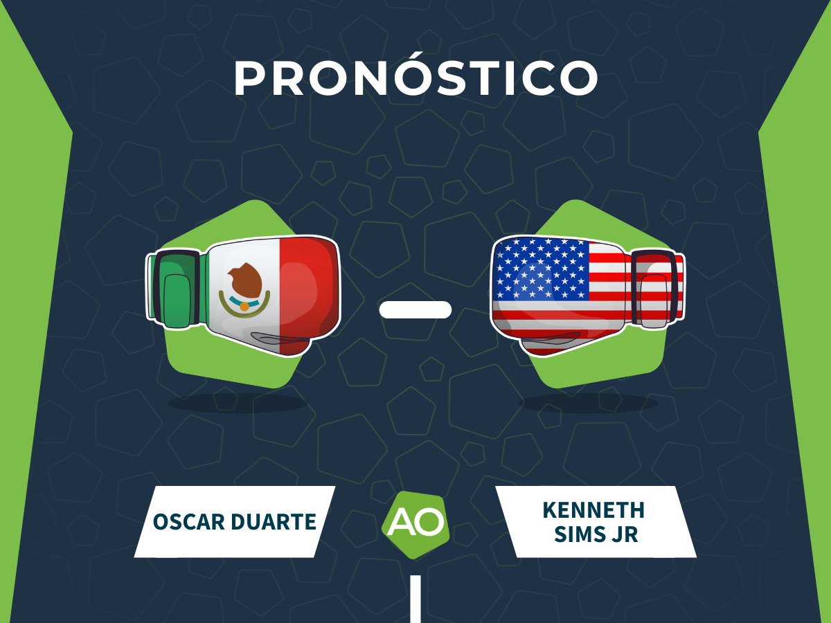 Pronóstico Oscar Duarte vs Kenneth Sims Jr