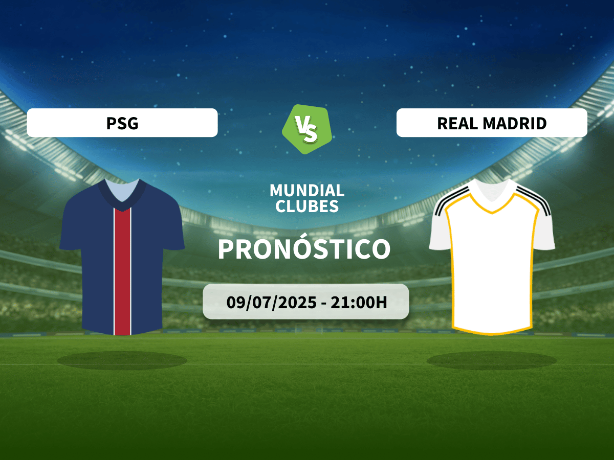Pronóstico PSG vs Real Madrid (09/07/2025)
