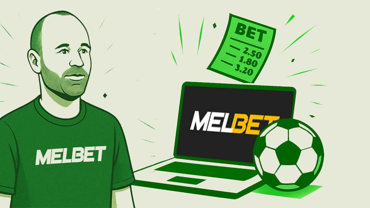 Andrés Iniesta, nuevo embajador de MelBet en Latinoamérica imagen destacada