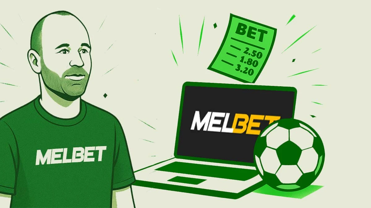 Iniesta, nuevo embajador de MelBet