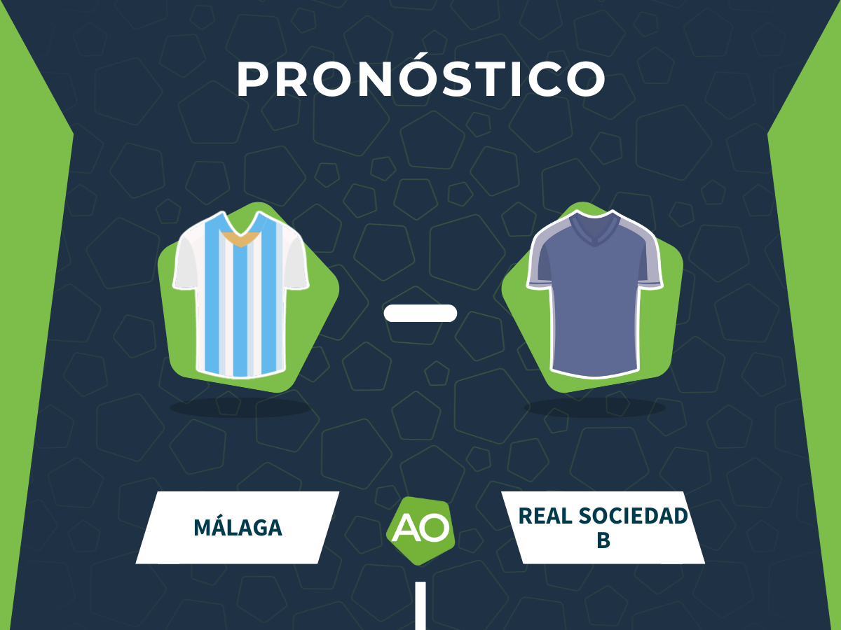 Pronóstico Málaga vs Real Sociedad B - LaLiga Hypermotion 2025/26