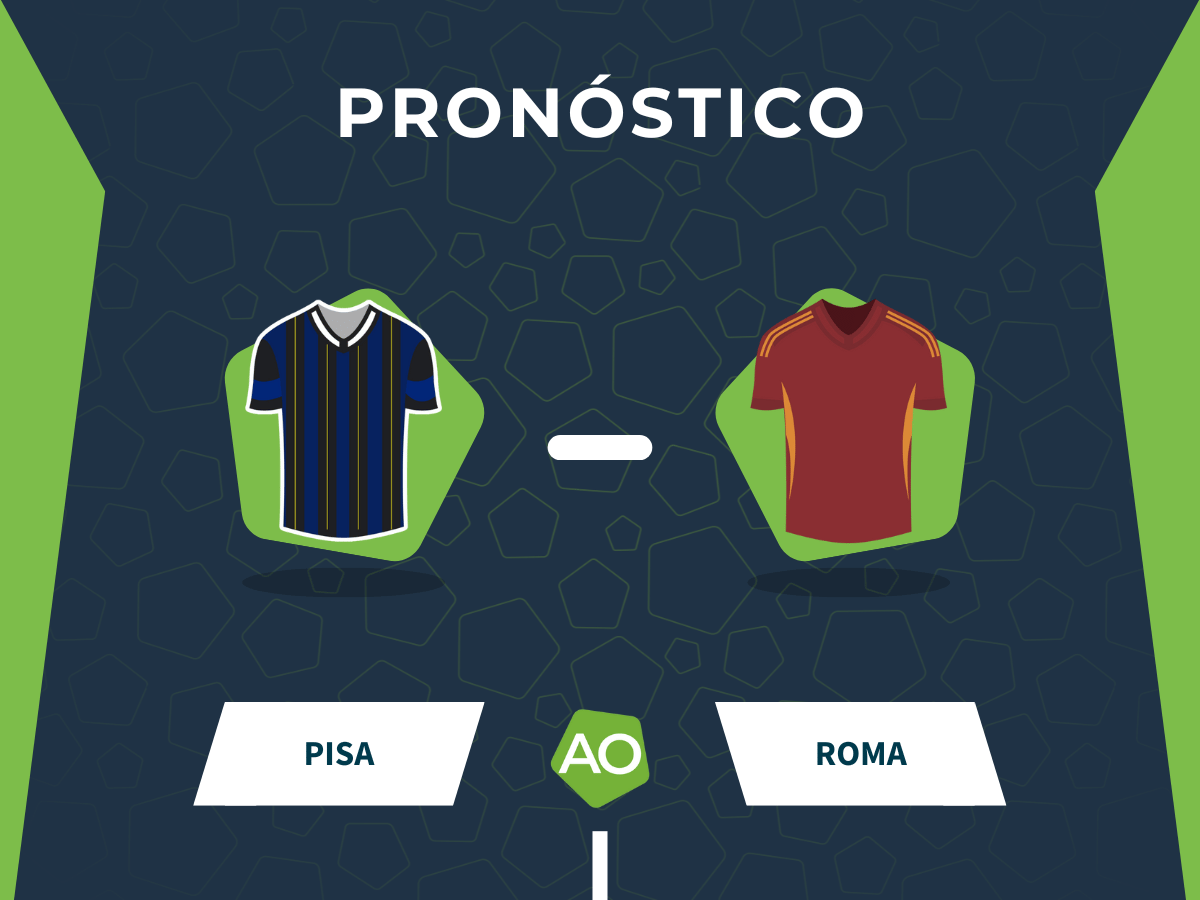 Pronóstico Pisa vs Roma - Serie A 2025/26