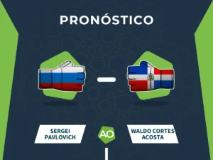 Prónostico combate Sergei Pavlovich vs Waldo Cortes Acosta - UFC Fight Night