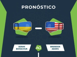Pronóstico combate Serhii Bohachuk vs Brandon Adams