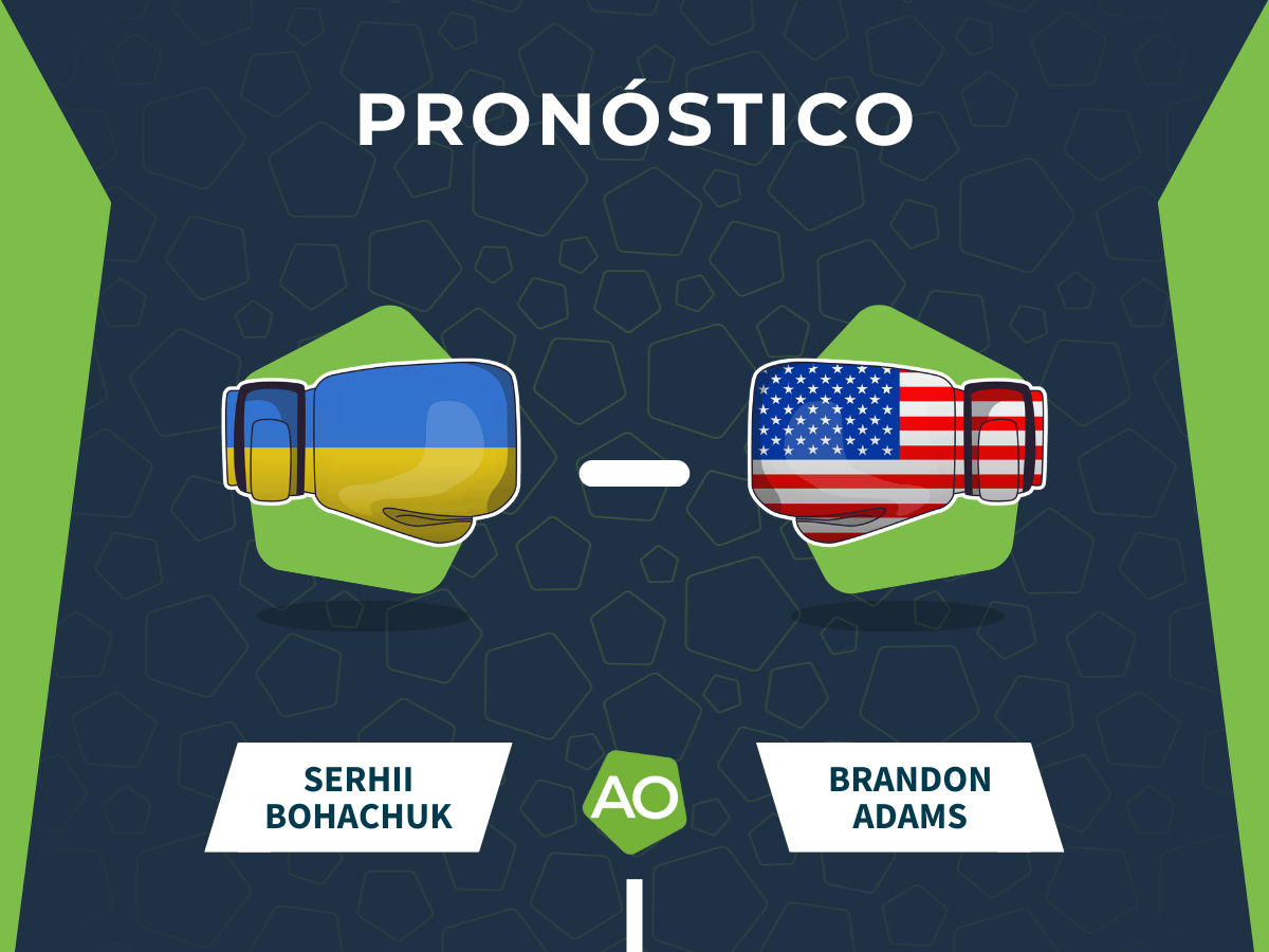 Pronóstico combate Serhii Bohachuk vs Brandon Adams
