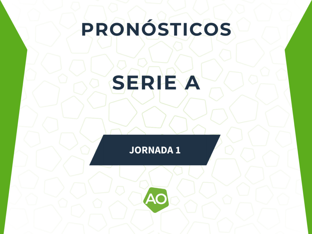 Pronósticos Previa Jornada 1 Serie A 2025