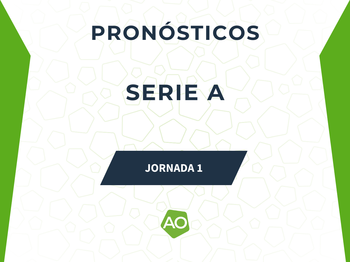 Pronósticos Previa Jornada 1 Serie A 2025