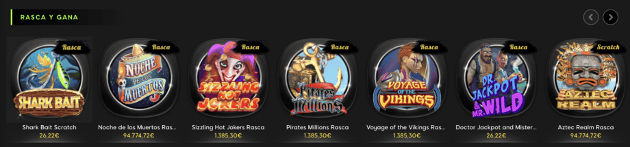 888casino juegos rasca y gana