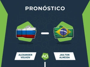 Pronóstico combate Alexander Volkov vs Jailton Almeida - UFC 321 (25/10/25)
