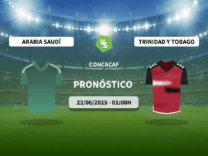 Pronóstico CONCACAF Arabia Saudí vs Trinidad y Tobago (23/06/2025)