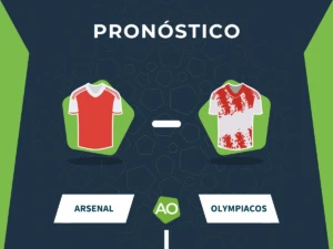 Pronóstico Arsenal vs Olympiacos - Champions League 2025/26