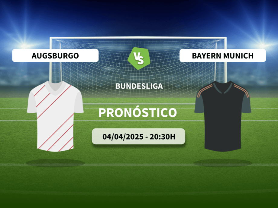 Pronóstico Augsburgo vs Bayern de Múnich (04/04/25)