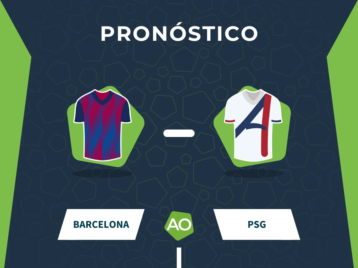 Pronóstico Barcelona vs PSG - Champions League 2025/26