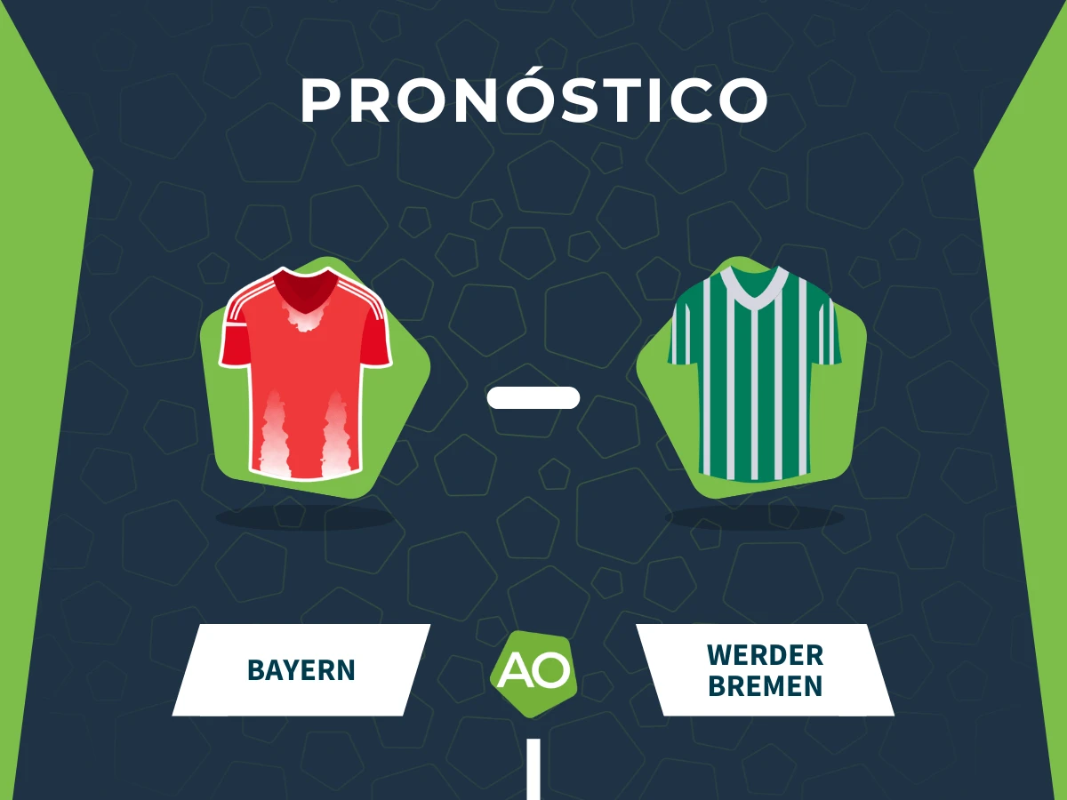 Pronóstico Bayern Múnich vs Werder Bremen - Bundesliga 2025/26
