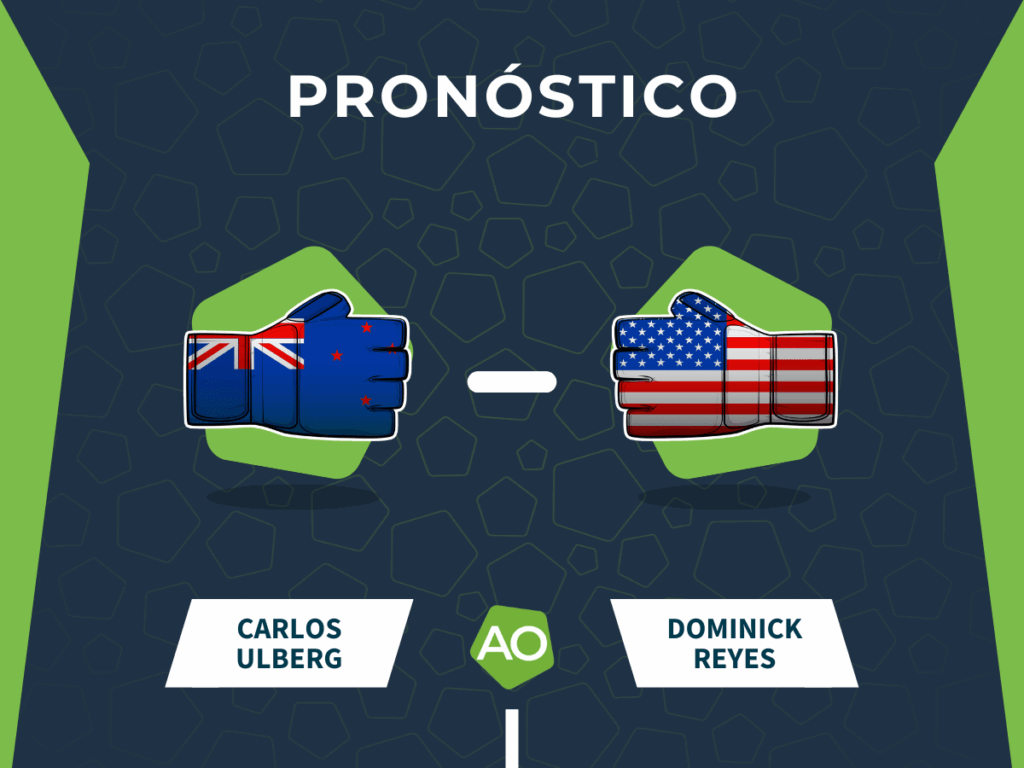 Pronóstico combate Carlos Ulberg vs Dominick Reyes - UFC Fight Night