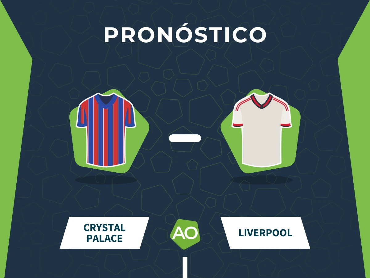 Pronóstico Crystal Palace vs Liverpool - Premier League 2025/26