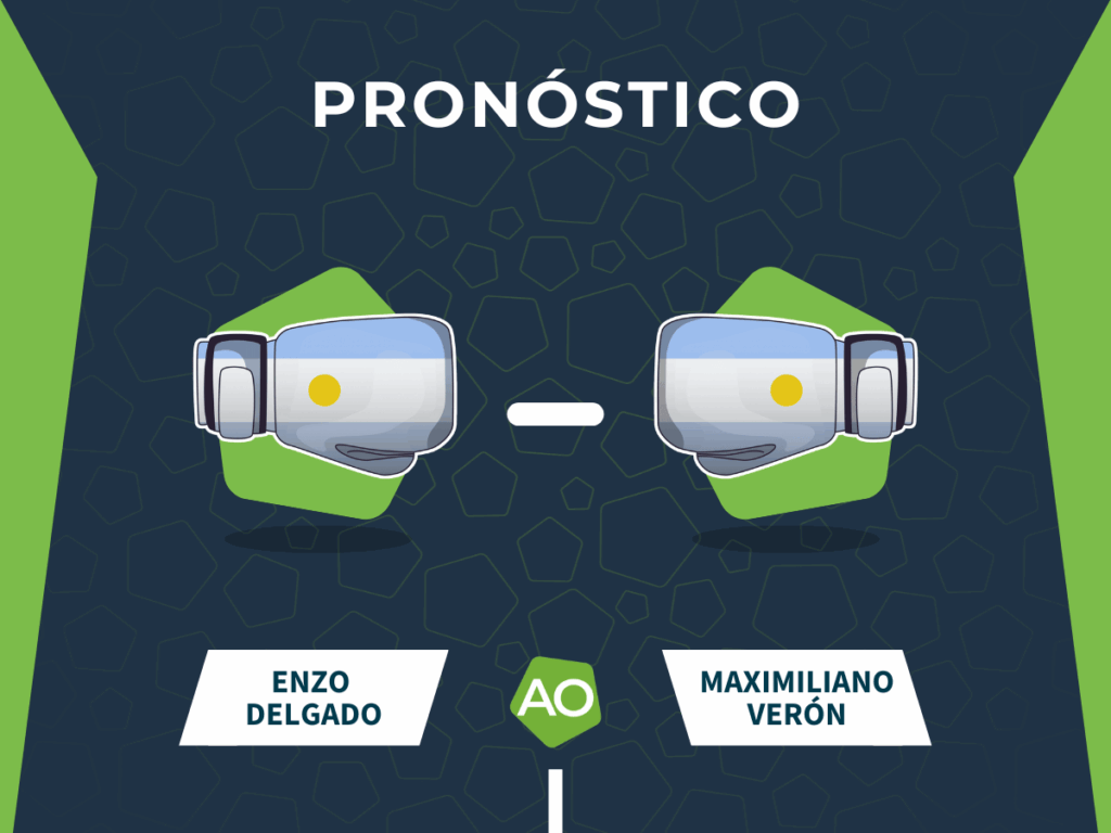Pronóstico combate Enzo Delgado vs Maximiliano Veron (04/10/25)