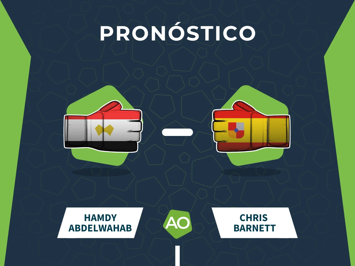Pronóstico combate Hamdy Abdelwahab vs Chris Barnett - UFC 321 (25/10/25)