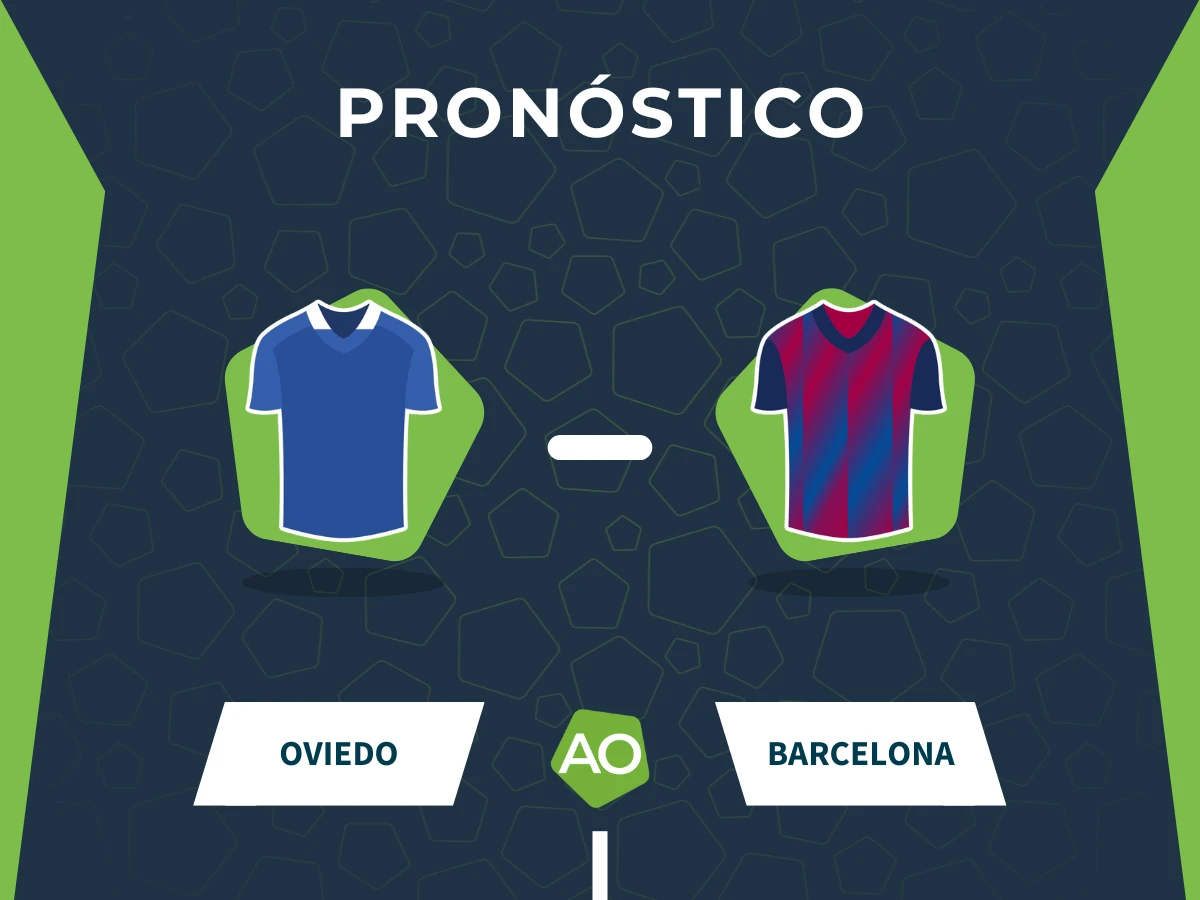 Pronóstico Oviedo vs Barcelona - LaLiga 2025/26