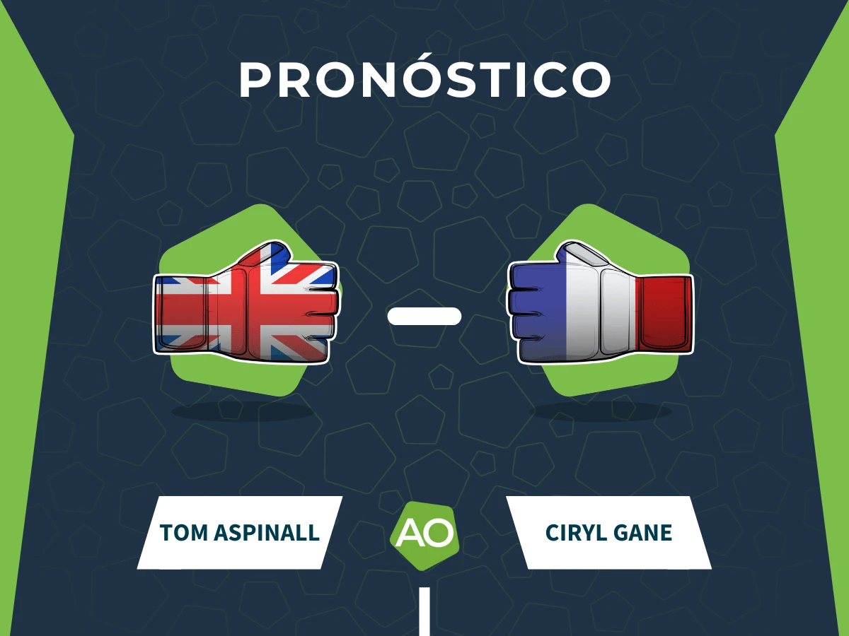 Pronóstico combate Tom Aspinall vs Ciryl Gane - UFC 321