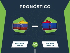 Pronóstico combate Veronica Hardy vs Brogan Walker - UFC 320 (05/10/25)