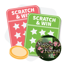 rasca y gana magic forest conversion single