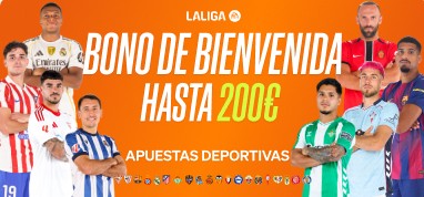 Bono de Bienvenida Luckia hasta 200€ Apuestas