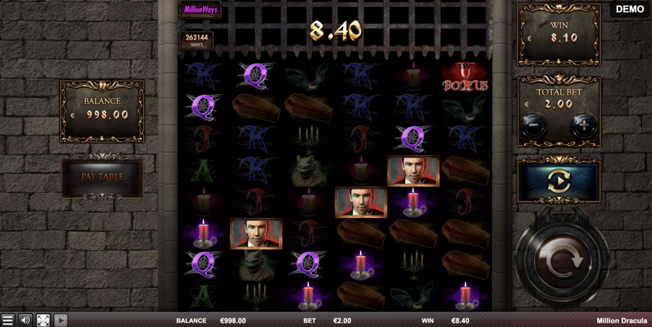 Million Dracula slot