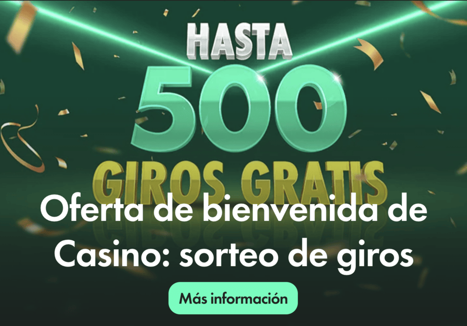 bet365 casino bono bienvenida 500 giros gratis