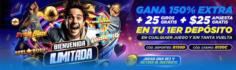 dale bono de bienvenida