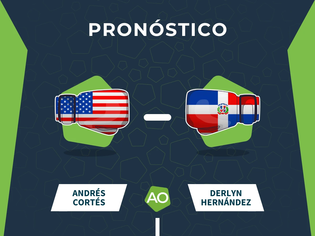 Pronóstico combate Andres Cortes vs Derlyn Hernandez (19/10/25)