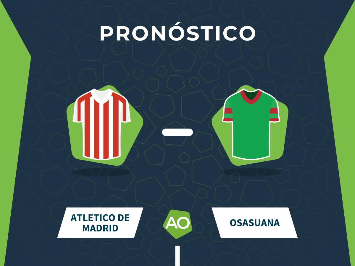 Pronóstico Atlético de Madrid vs Osasuna - LaLiga 2025/26