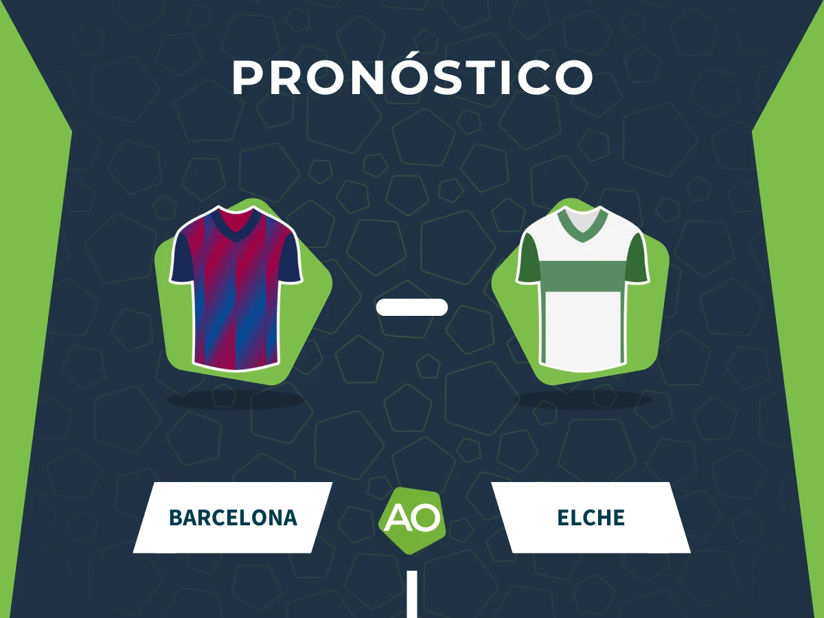 Pronóstico Barcelona vs Elche - LaLiga 2025/26