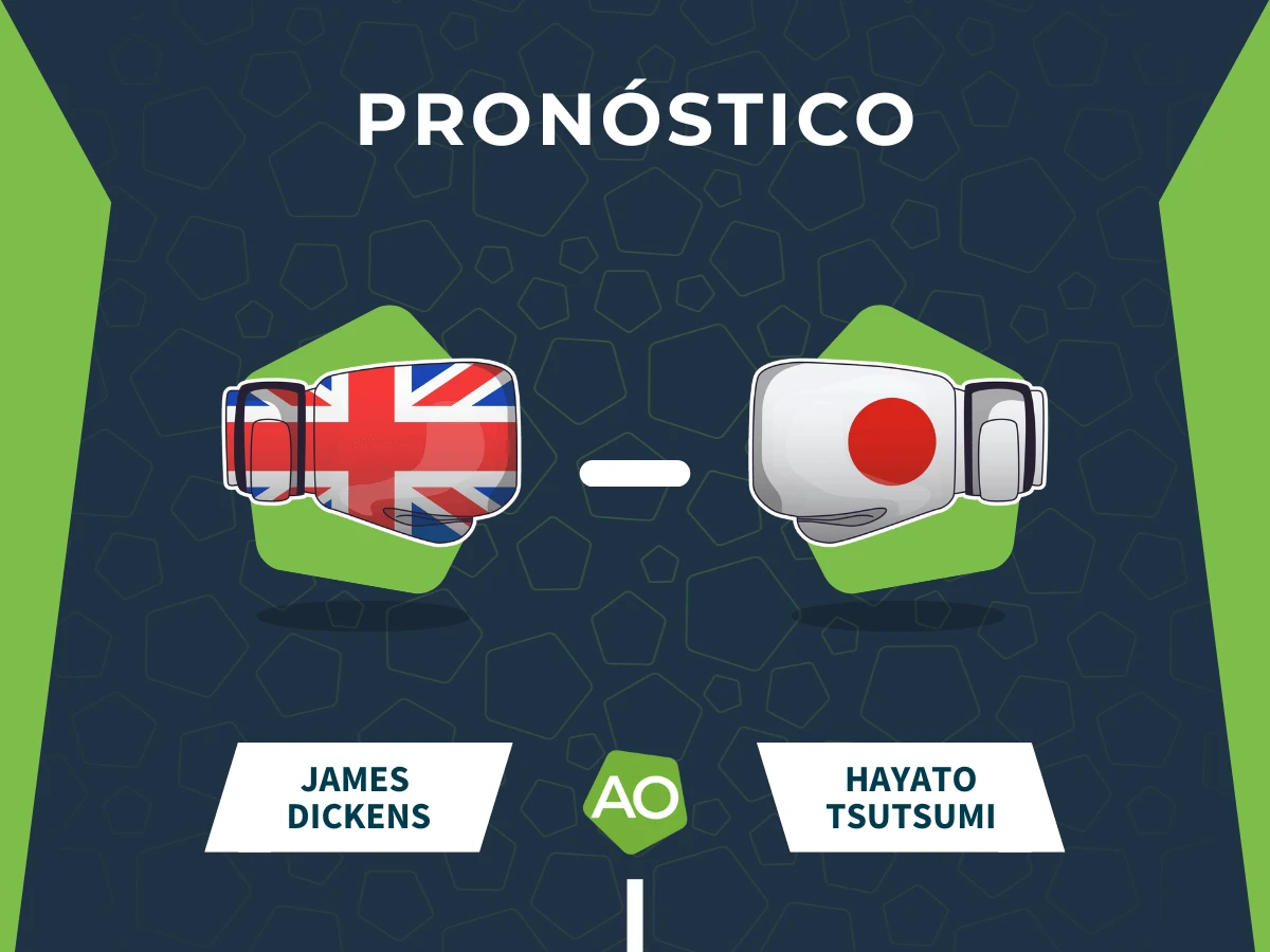 Pronóstico combate James Dickens vs Hayato Tsutsumi (27/12/25)