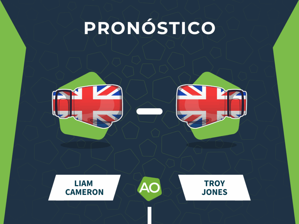 Pronóstico combate Liam Cameron vs Troy Jones (01/11/25)