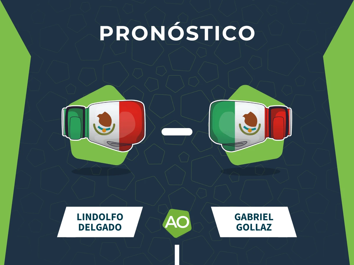 Pronóstico combate Lindolfo Delgado vs Gabriel Gollaz (15/11/25)