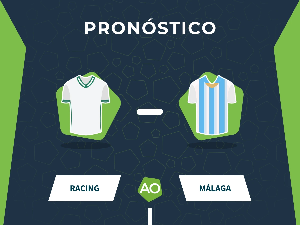 Pronóstico Racing de Santander vs Málaga - LaLiga Hypermotion 2025/26