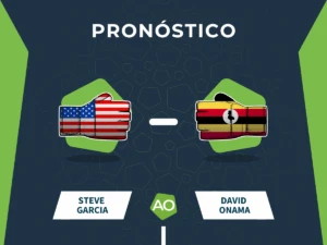 Pronóstico combate Steve Garcia vs David Onama - UFC Fight Night (02/11/25)