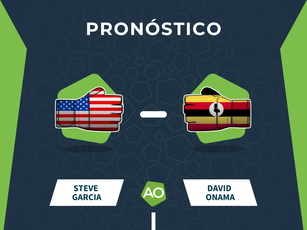 Pronóstico combate Steve Garcia vs David Onama - UFC Fight Night (02/11/25)