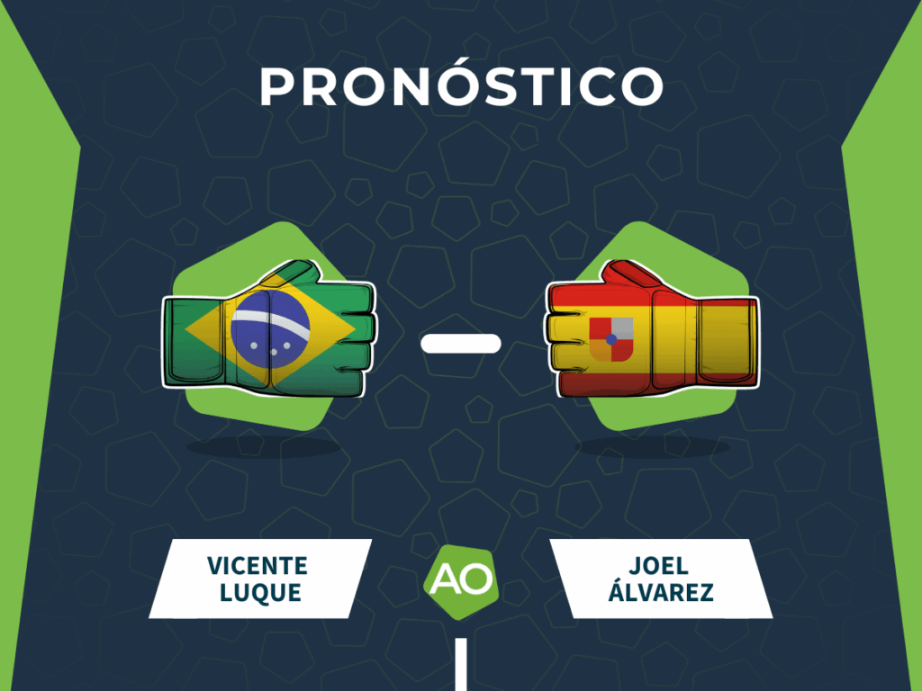 Pronóstico combate Vicente Luque vs Joel Alvarez - UFC Fight Night (12/10/25)