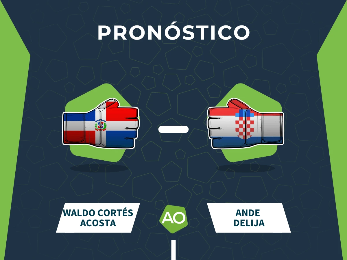 Pronóstico combate Waldo Cortés Acosta vs Ande Delija - UFC Fight Night (02/11/25)