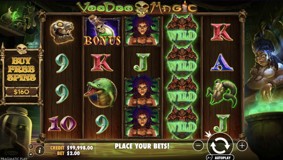 voodoo magic slot